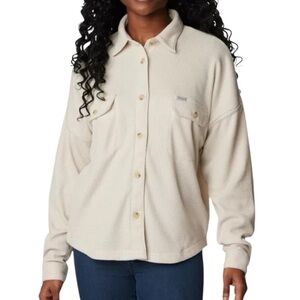 Columbia Holly Hideaway Waffle Knit Shirt Jacket